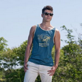 Heathered Jersey Ringer Tank